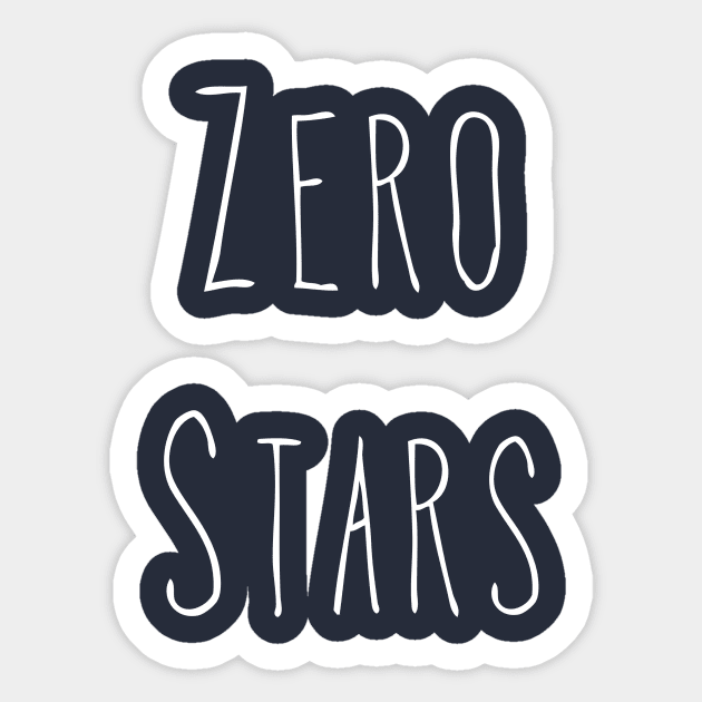 Zero Stars Sticker by AlexisBrown1996